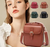 Borsa a tracolla vintage a doppio strato