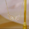 Un Angelo Sempre con Te – Collana in Oro con Zirconi